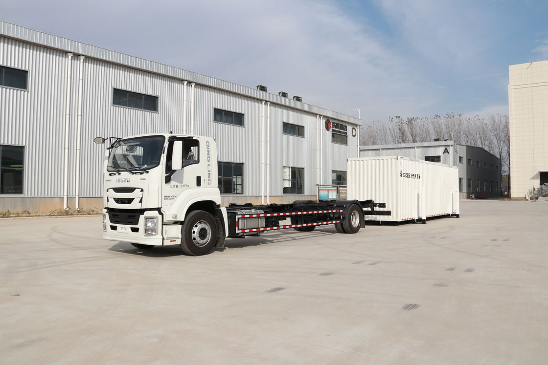 Individualisierung Isuzu 4*2 204 PS 9,6 m 59cbm Abtrennbarer Swap-Körper Lieferwagen