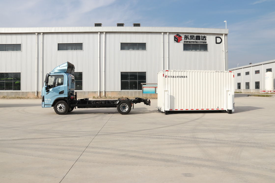 Trennbarer Körper Elektrischer Trockenlastwagen für Einreihensitze und Hydraulik-Ausfahrgeräte