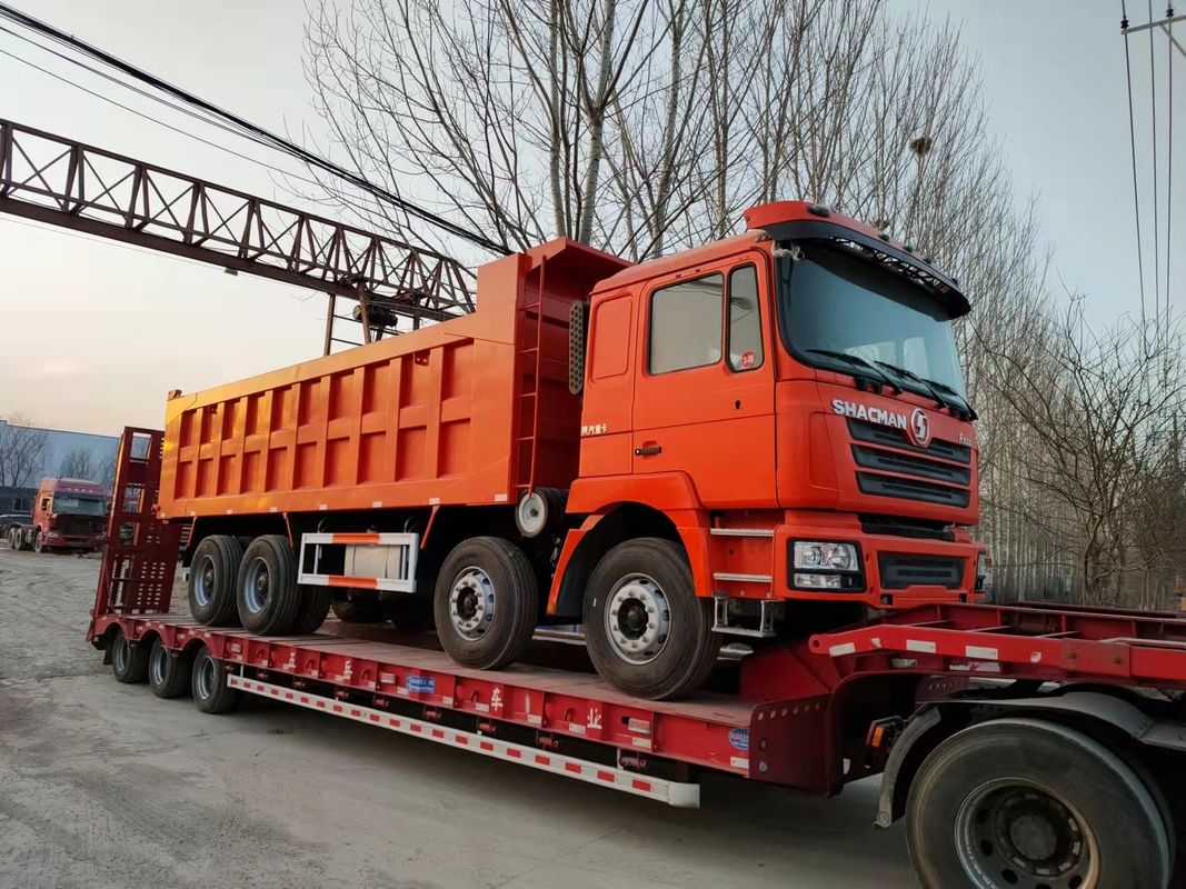 SHACMAN F3000 12 Räder 8X4 Euro II Schwerlast-Fronthebe-Dump Truck mit 380 PS Motor