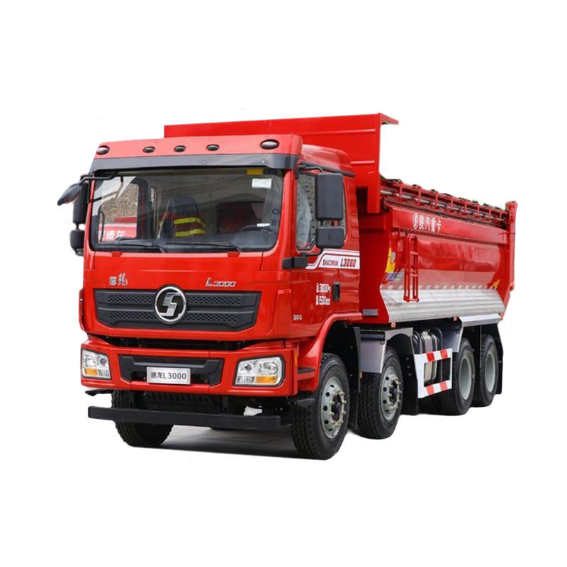 SHACMAN L3000 Gebraucht 8x4 Abstoßwagen 12 Räder 30 Kubikmeter 300 PS 60 Tonnen