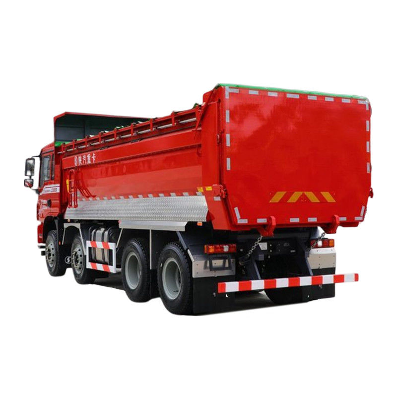 SHACMAN L3000 Gebraucht 8x4 Abstoßwagen 12 Räder 30 Kubikmeter 300 PS 60 Tonnen
