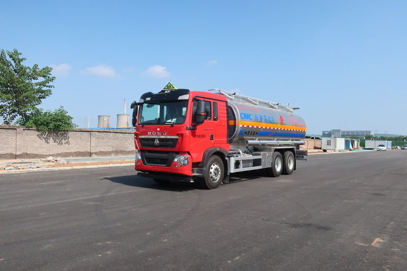 CIMC LINYU 6*4 24m3 Tankwagen aus Aluminiumlegierung für den Transport von brennbaren flüssigen Brennstoffen
