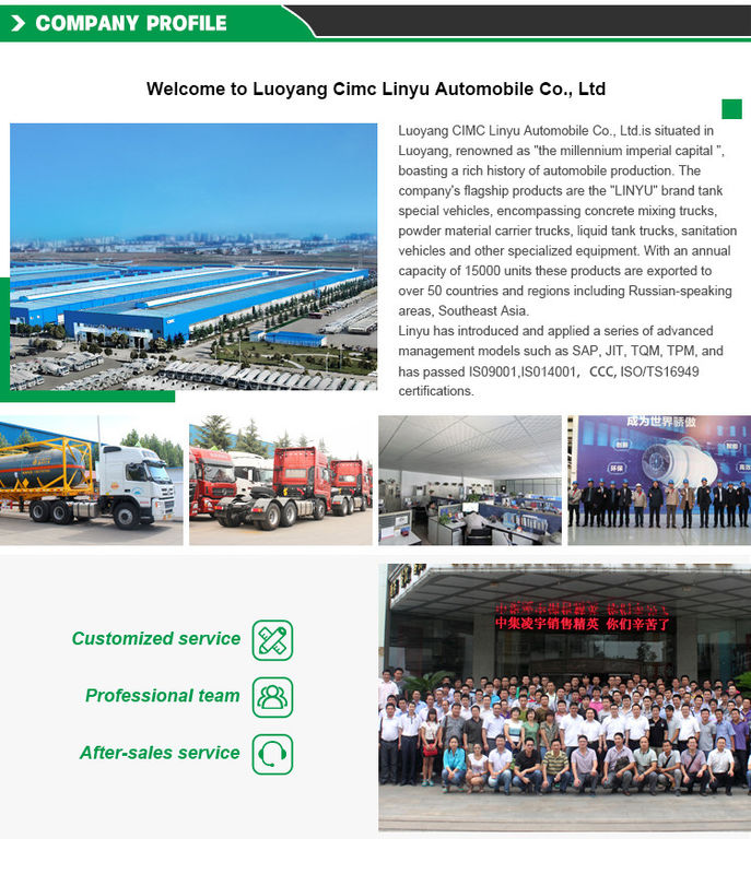 CIMC LINYU 48000 50000Liter Kraftstoffbehälter Anhänger 3 Achse 48m3 Aluminiumlegierung Halbanhänger