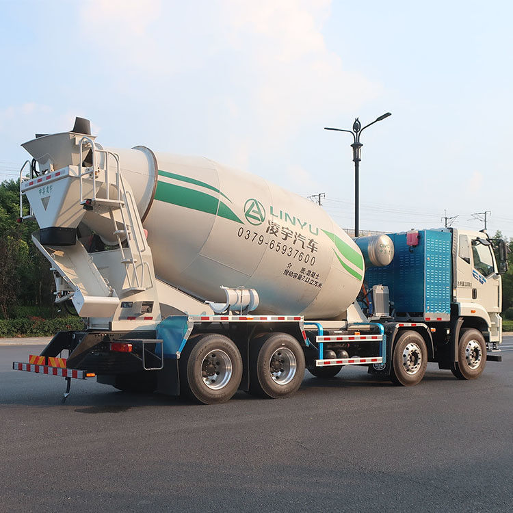CIMC LINYU 16cbm Betonmischer mit einer Beton-Schnellzufuhrgeschwindigkeit von ≥ 3 m3/min