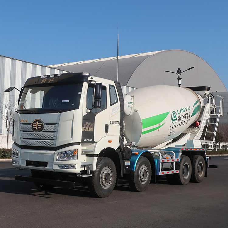 CIMC LINYU 7cbm Dieselbeton-Truck-Mischmaschine Vorteil hohe Mischleistung