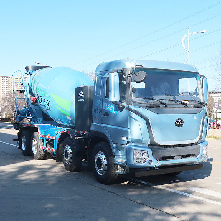 13000 kg elektrischer 8x4 12cbm großer mobiler Beton-Zementmischer für von CIMC LINYU