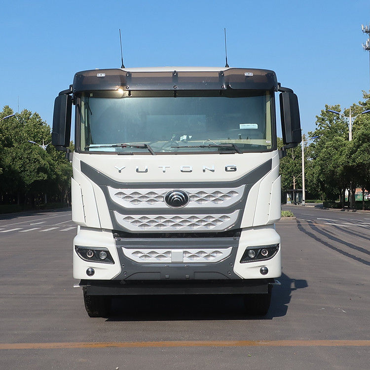 380kw CIMC LINYU 10 m3 Elektrische 8x4 selbstladende mobile Betonmischer für das Mischen