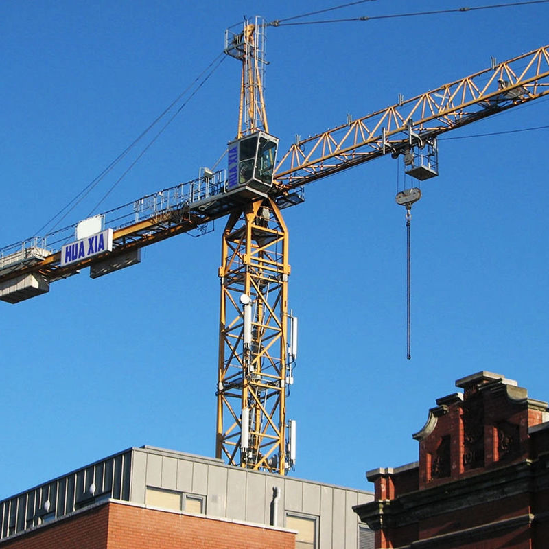 Energiebergbau Syt80 T6012-6 6 Tonnen 8 Tonnen flacher Turmkranich mit langem Arbeitsradius