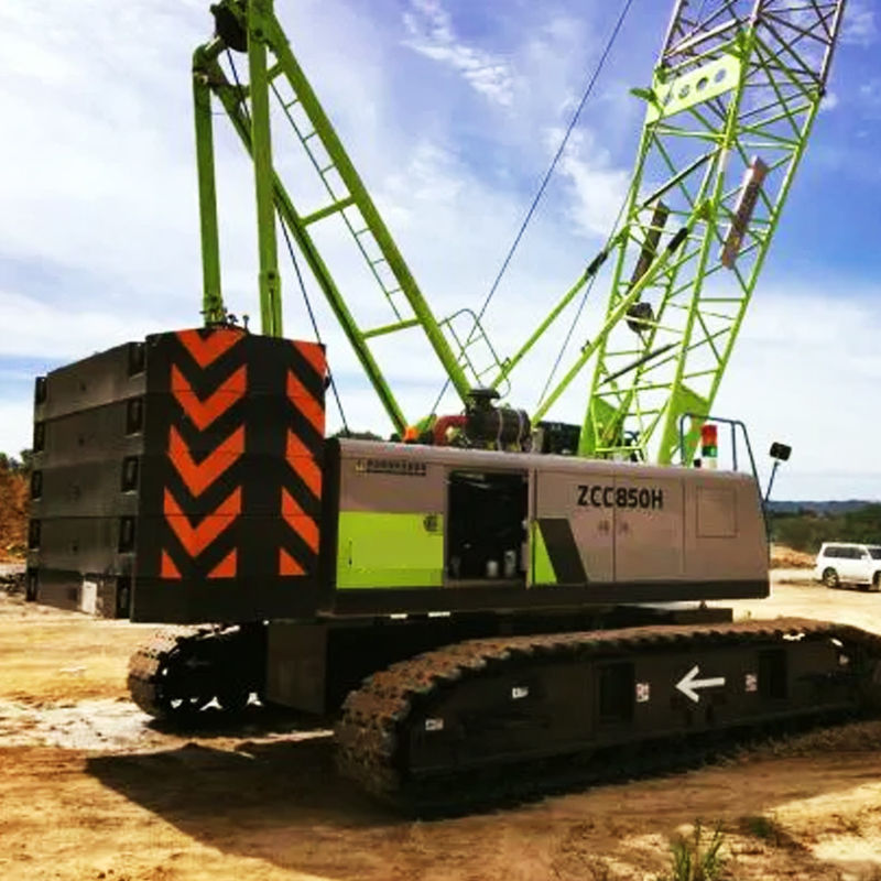 Verbessern Sie Ihr Bauprojekt mit einem 7-15m festen Jib-Längen-Crawler-Kran und einem Gasmotor