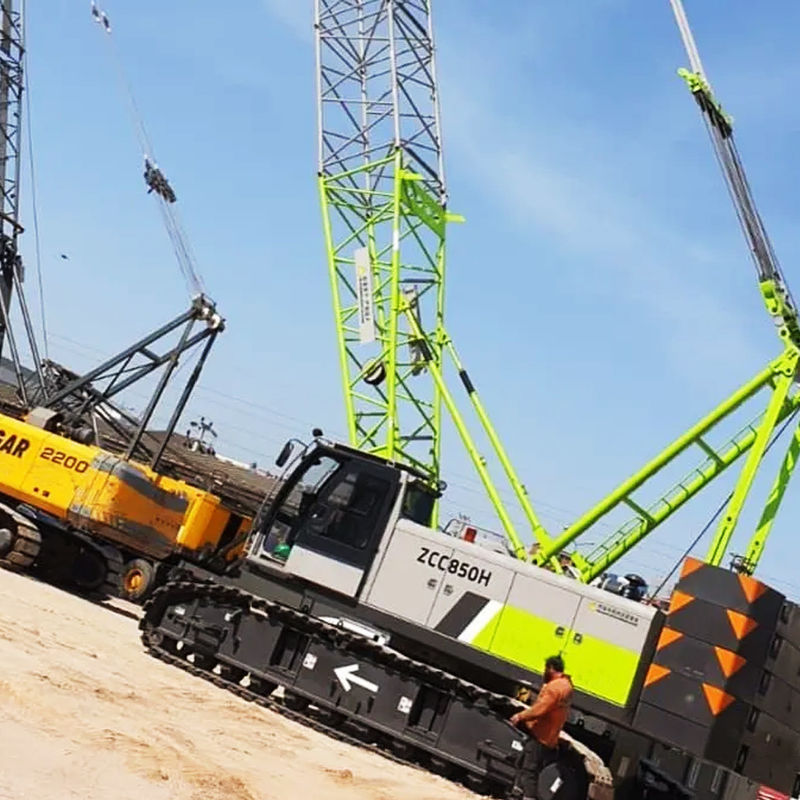Verbessern Sie Ihr Bauprojekt mit einem 7-15m festen Jib-Längen-Crawler-Kran und einem Gasmotor