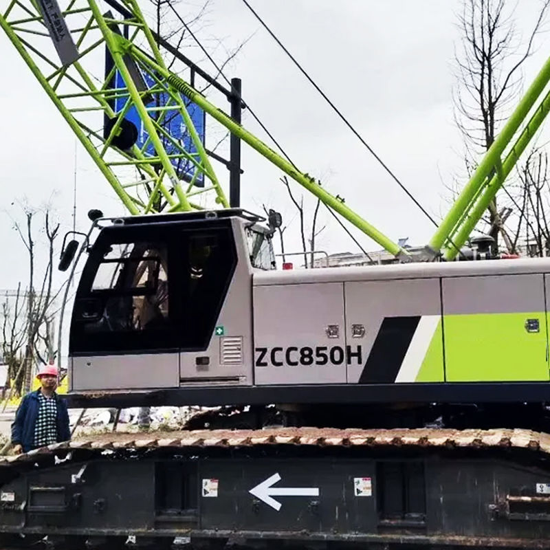 Verbessern Sie Ihr Bauprojekt mit einem 7-15m festen Jib-Längen-Crawler-Kran und einem Gasmotor