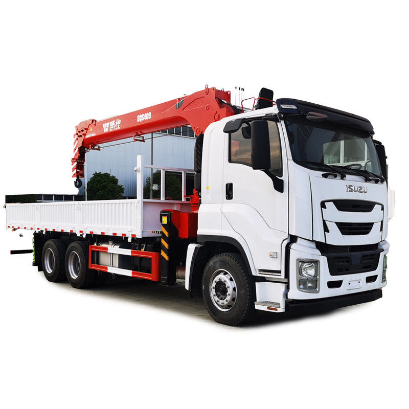 Isuzu 12 Tonnen 16 Tonnen Pickup Truck Montiert Kran mit Teleskop Boom 19.5M Span 6 * 4