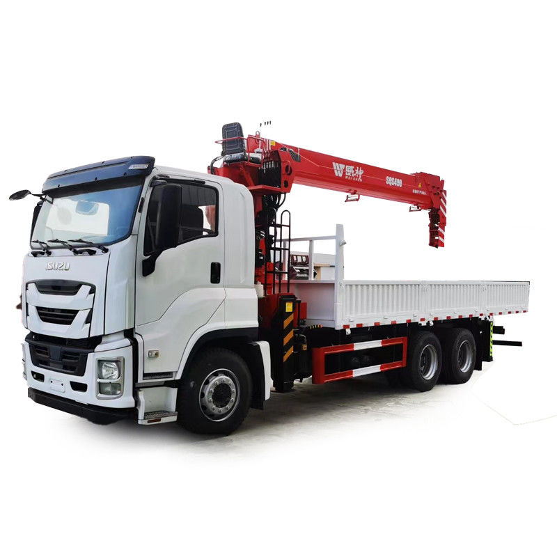 Isuzu 12 Tonnen 16 Tonnen Pickup Truck Montiert Kran mit Teleskop Boom 19.5M Span 6 * 4