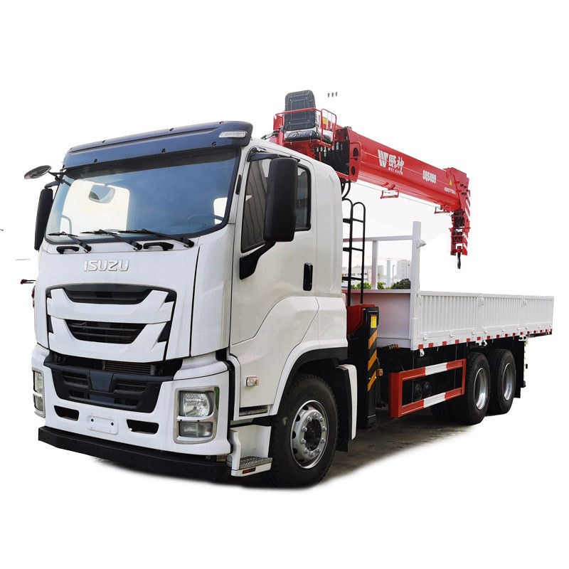 Isuzu 12 Tonnen 16 Tonnen Pickup Truck Montiert Kran mit Teleskop Boom 19.5M Span 6 * 4