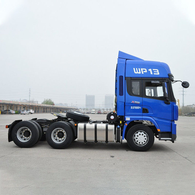 Shacman Traktor Lkw 500 PS 6*2 8 Räder Lkw Traktorkopf verwendet keine Hinterkamera