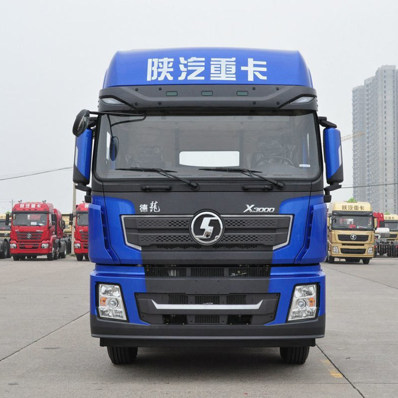 Vorderachse HF9T Shacman 6x4 Anhänger Lkw Kopf Traktor Lkw mit 500 PS Cummins Motor