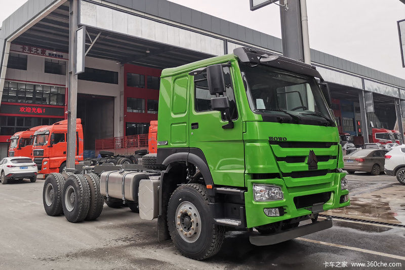Normaler Fahrersitz Sinotruk Howo 371 PS Euro 2 Manuell 6X4 Dieselmotor