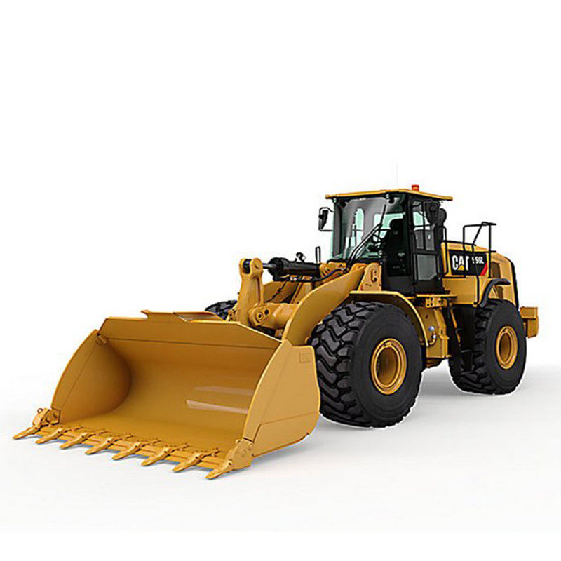 6 Tonnen Caterpillar 966L Gebrauchtradlader mit geringem Kraftstoffverbrauch und gutem Zustand