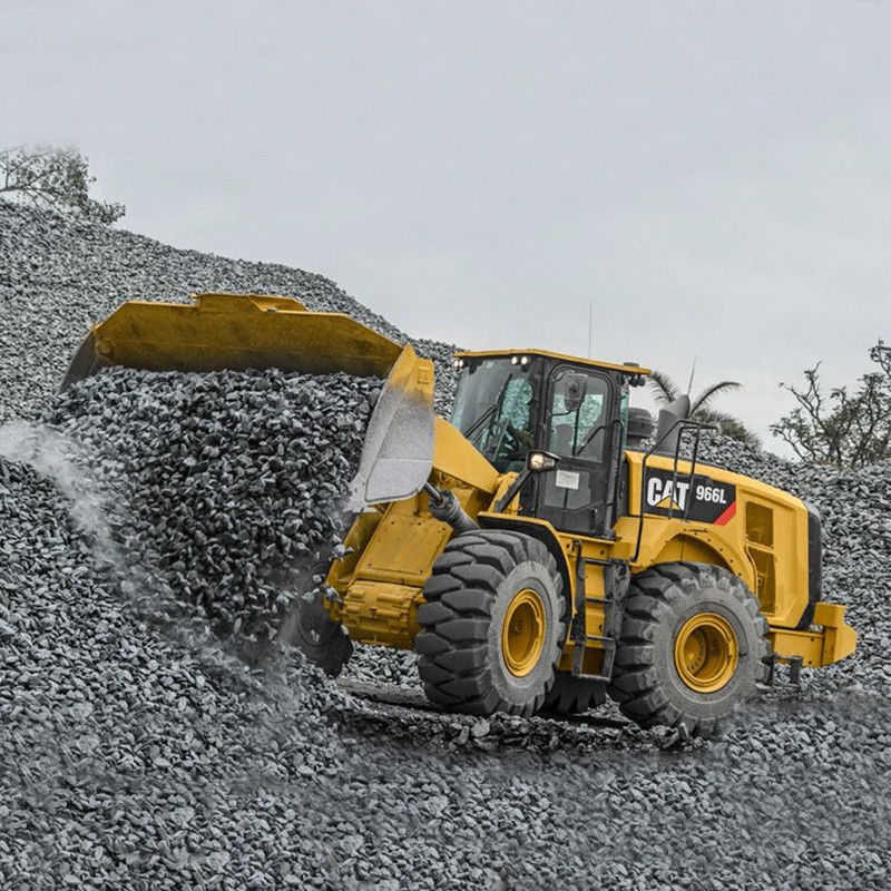 6 Tonnen Caterpillar 966L Gebrauchtradlader mit geringem Kraftstoffverbrauch und gutem Zustand