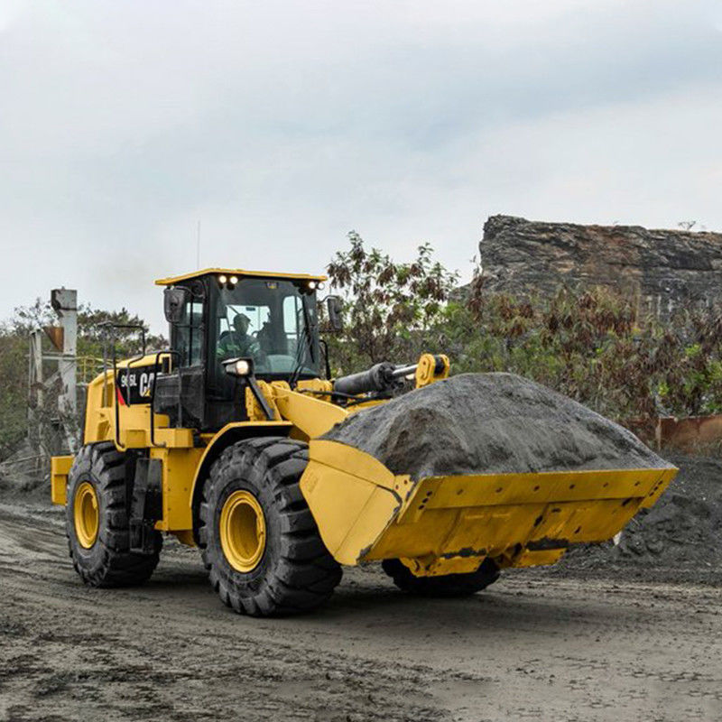6 Tonnen Caterpillar 966L Gebrauchtradlader mit geringem Kraftstoffverbrauch und gutem Zustand