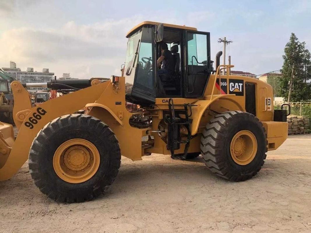 6 Tonnen Cat 966G Front End Gebraucht Caterpillar Radlader in gutem Zustand Originalmotor