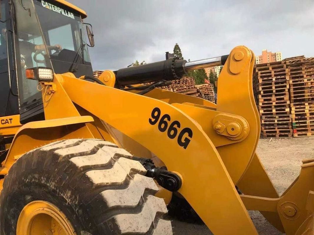 6 Tonnen Cat 966G Front End Gebraucht Caterpillar Radlader in gutem Zustand Originalmotor