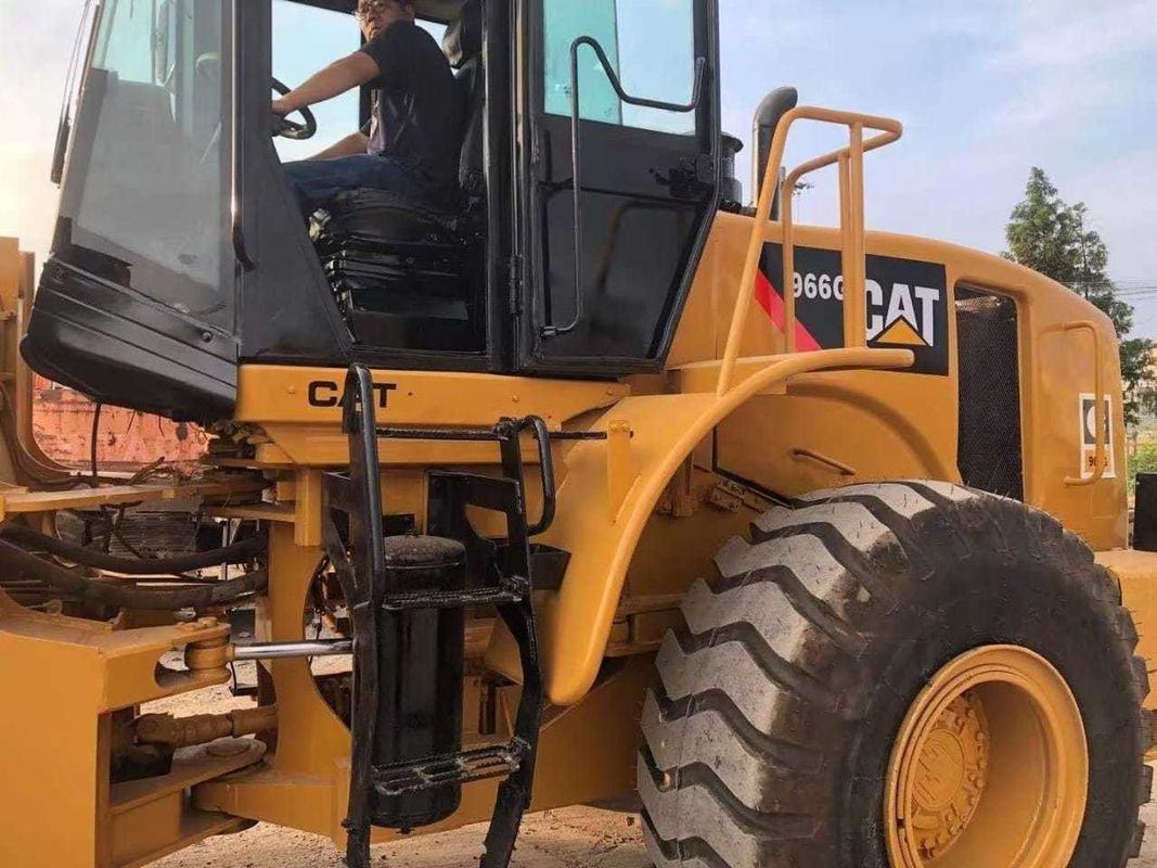 6 Tonnen Cat 966G Front End Gebraucht Caterpillar Radlader in gutem Zustand Originalmotor