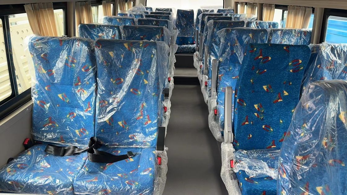 Vorder- / Hinterüberhang 1290/2790mm Gebraucht Offroad Bus Mit Dongfeng Wüsten Tour Bergbau Bus
