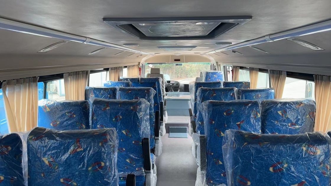 Vorder- / Hinterüberhang 1290/2790mm Gebraucht Offroad Bus Mit Dongfeng Wüsten Tour Bergbau Bus