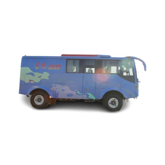 6700mm Länge 4x4 Wüstenbus Offroad Awd 14 Sitzpassagierbus für Afrika Euro 3 Emissionsstandard