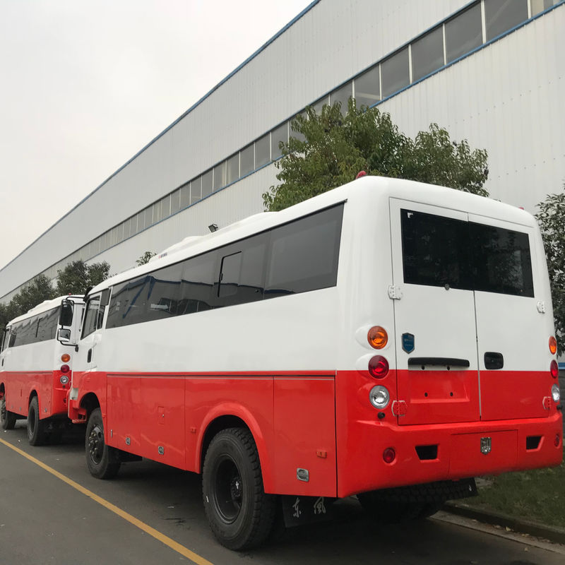 DONGFENG 29 Sitzplätze Dieselbus 4x4 Offroad Bus mit Vorderachse DONGFENG Achsen