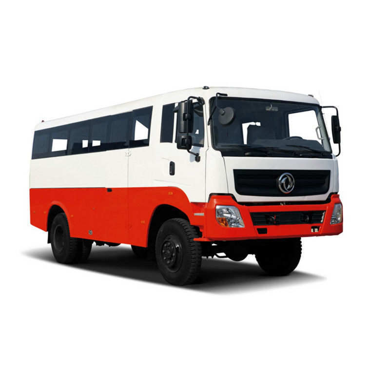 30 Sitzplätze 4X4 4WD Mittelgroßer Bus Dual Circuit Vollluftbremse und A/C Dongfeng EQ6750ZT