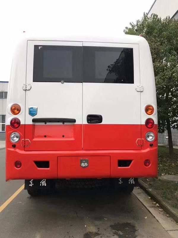 30 Sitzplätze 4X4 4WD Mittelgroßer Bus Dual Circuit Vollluftbremse und A/C Dongfeng EQ6750ZT