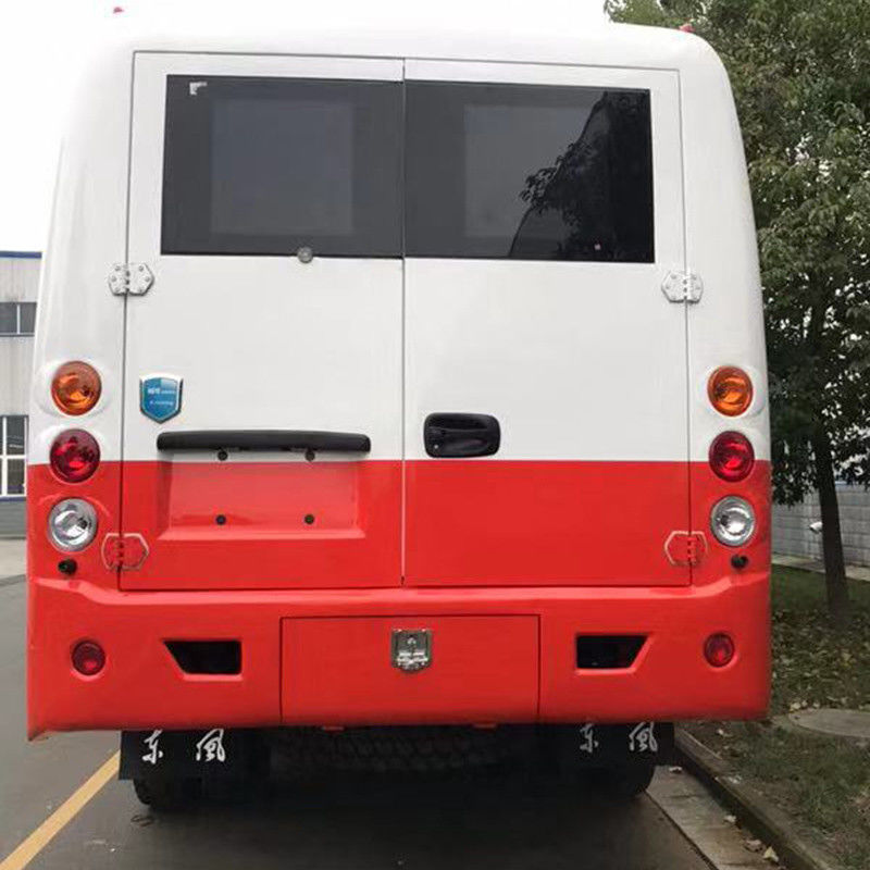 7.5 Meter Frontmotor 29 Sitzplätze 4X4 Dongfeng Off-Road Coach Bus für den Standardmarkt