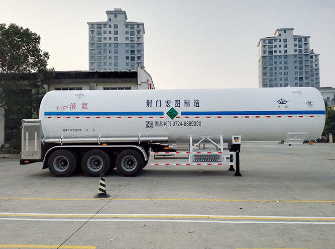 Gesamtgewicht ca. 34000kg CIMC LINYU LPG Tanker Semi-Trailer für den Gastransport