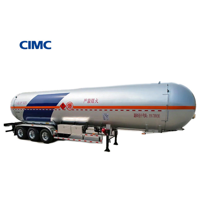 50m3 LPG-Sepiauflieger für Lkw mit hoher Kapazität innerhalb von L11390mm *W2500mm *H3980mm