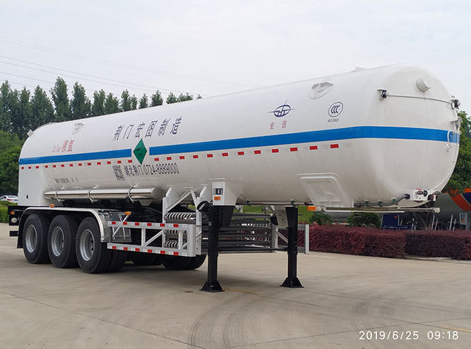 50m3 LPG-Sepiauflieger für Lkw mit hoher Kapazität innerhalb von L11390mm *W2500mm *H3980mm