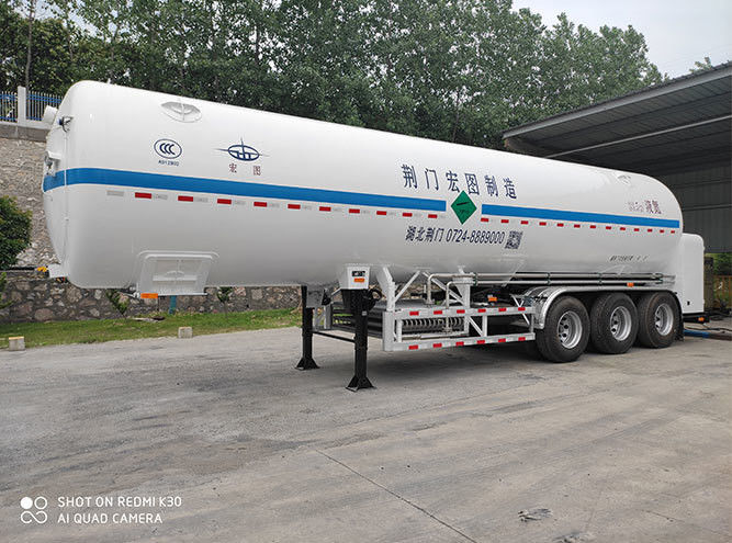 CIMC LINYU 50m3 LPG-Tanker Semi-Anhänger für den Gastransport Lkw Lkw Anhänger -20/50C